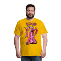 Thumbnail for Men's Astral Virgo Premium T-Shirt - sun yellow