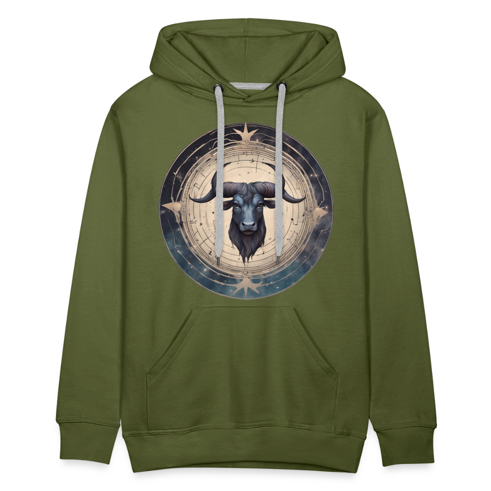 Men’s Mythical Taurus Premium Hoodie - olive green