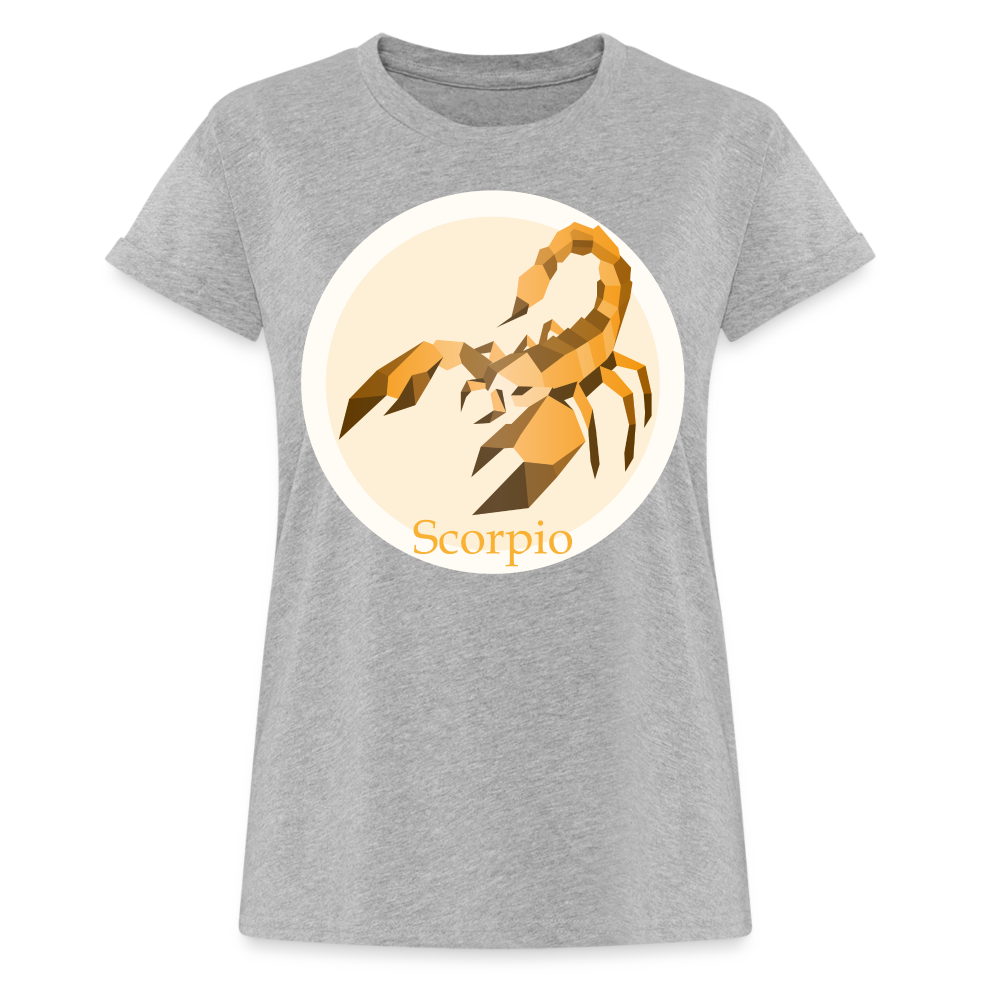 Women's Mosaic Scorpio Relaxed Fit T-Shirt - heather gray