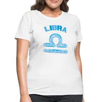 Thumbnail for Women's Power Words Libra T-Shirt - white