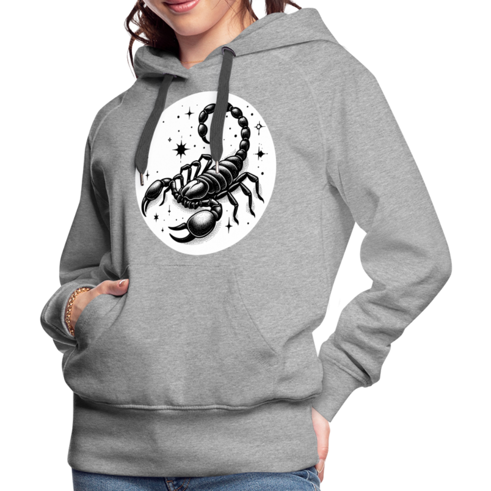 Women’s Magic Scorpio Premium Hoodie - heather grey