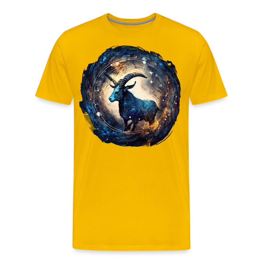 Men's Mythical Capricorn Premium T-Shirt - sun yellow