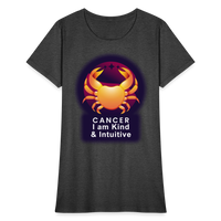 Thumbnail for Women's Glow Cancer T-Shirt - heather black