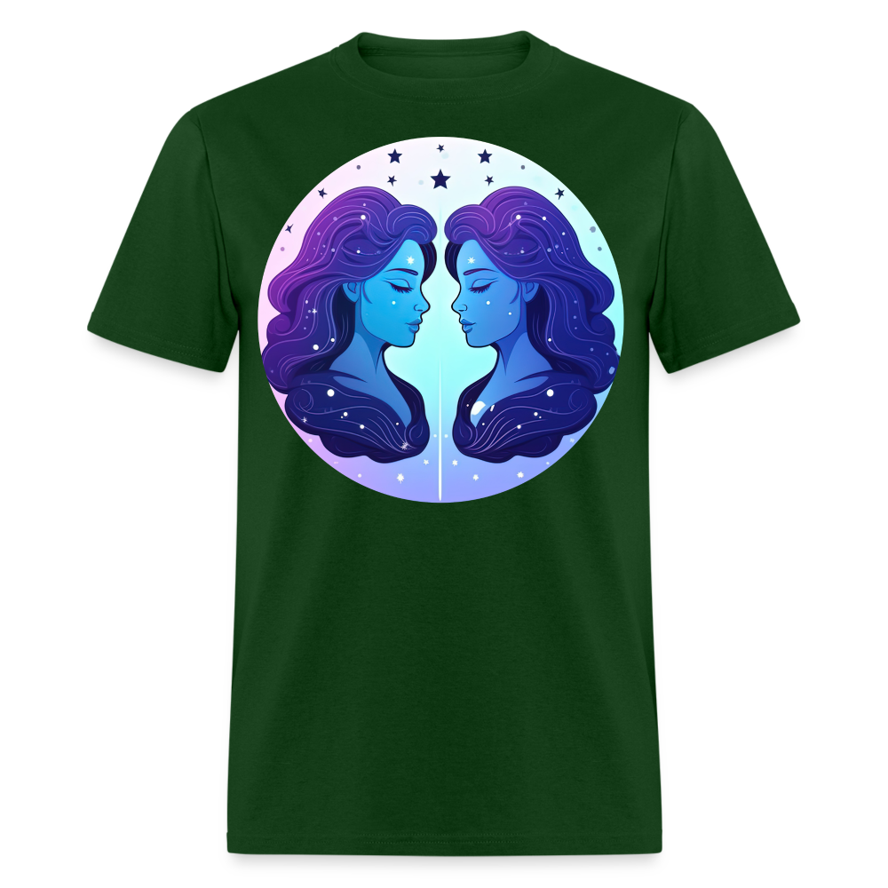 Men's Magic Gemini Classic T-Shirt - forest green