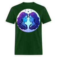 Thumbnail for Men's Magic Gemini Classic T-Shirt - forest green