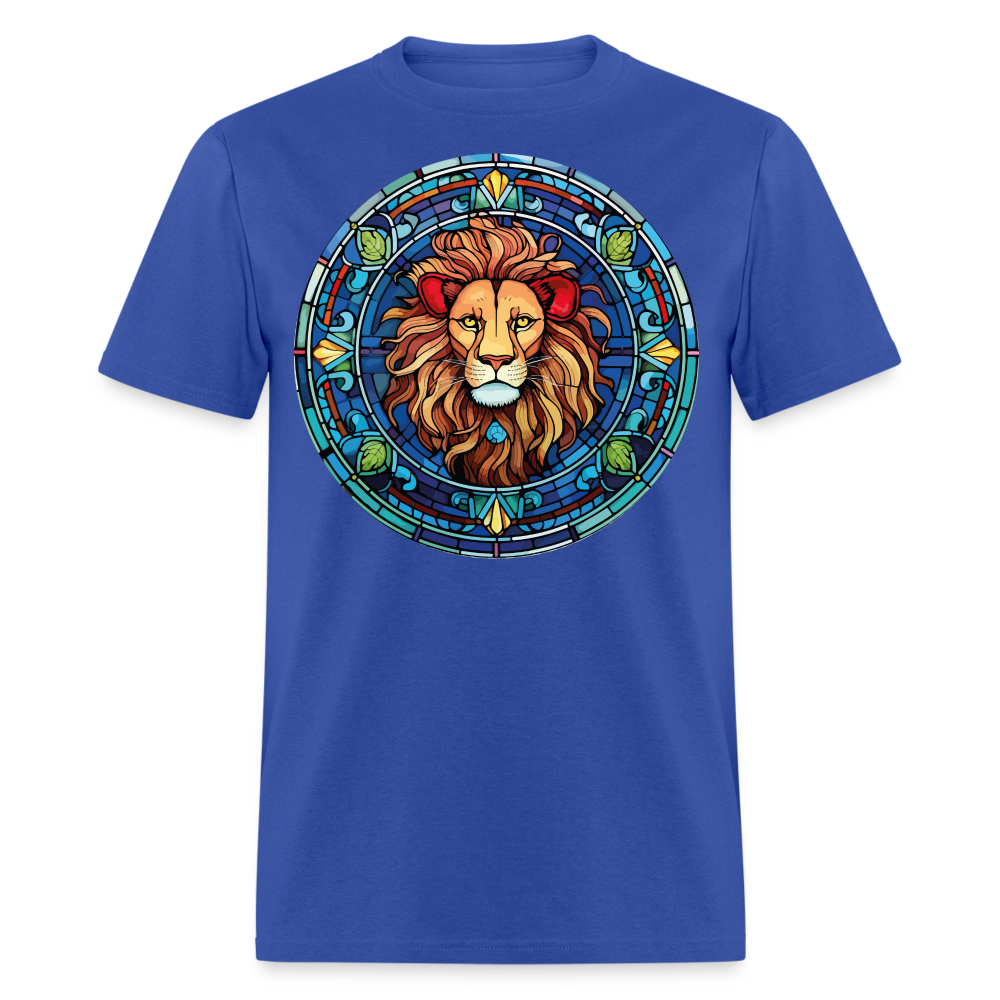 Men's Mosaic Leo Classic T-Shirt - royal blue