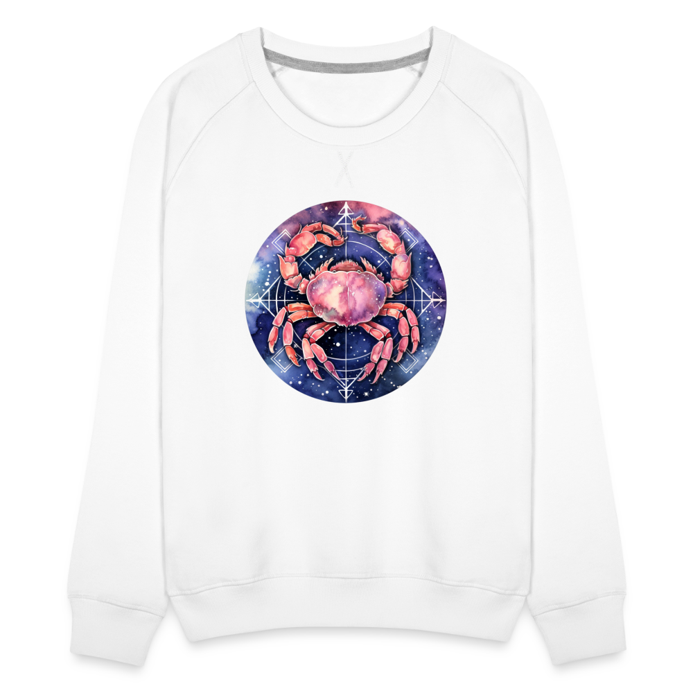 Women’s Mythical Cancer Premium Sweatshirt - white