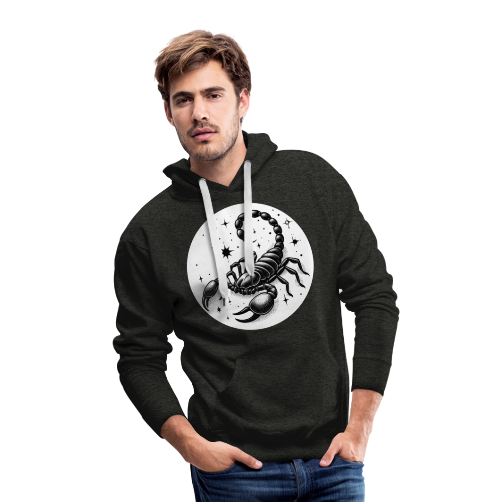 Men’s Magic Scorpio Premium Hoodie - charcoal grey