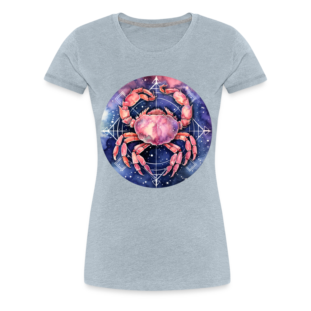 Women’s Mythical Cancer Premium T-Shirt - heather ice blue