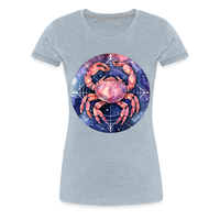 Thumbnail for Women’s Mythical Cancer Premium T-Shirt - heather ice blue