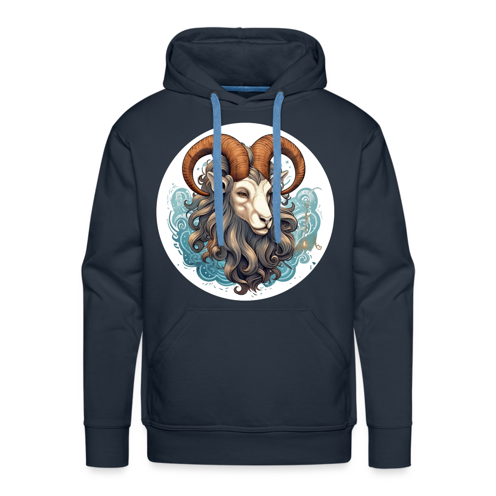 Men’s Symbol Capricorn Premium Hoodie - navy