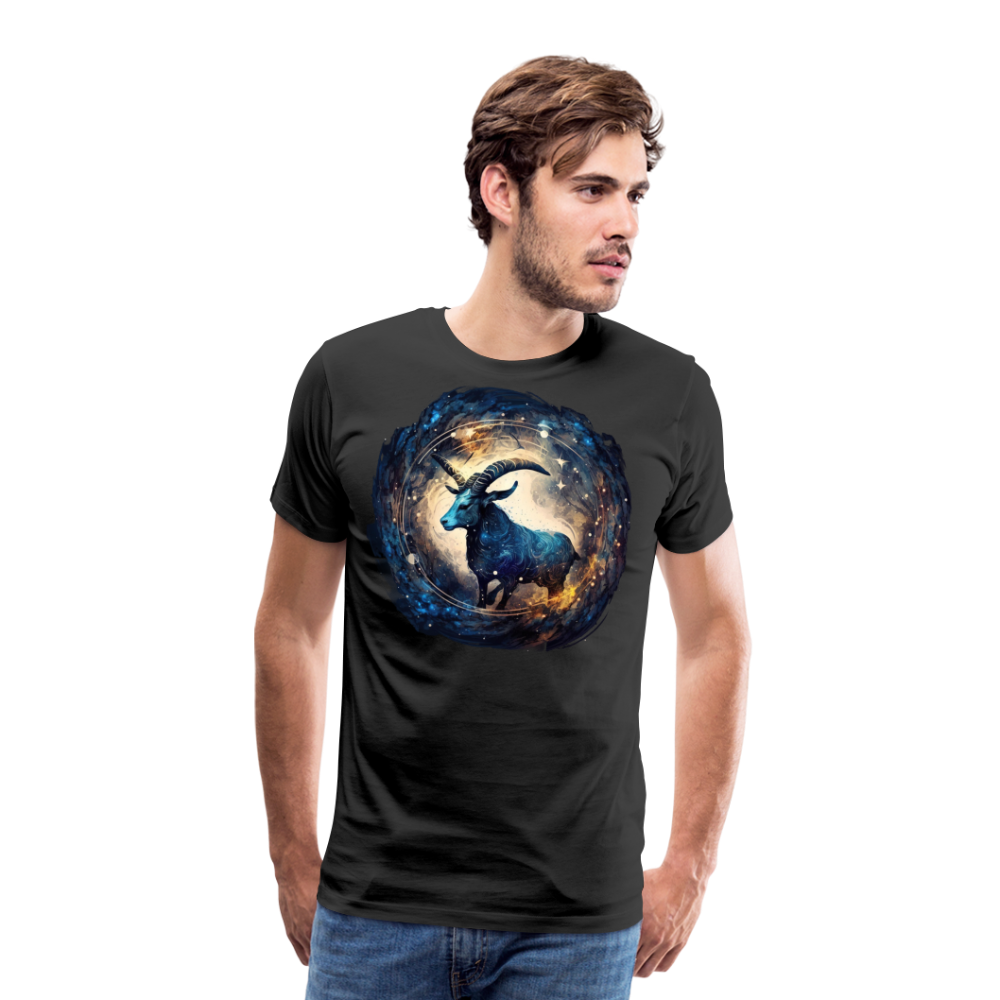 Men's Mythical Capricorn Premium T-Shirt - black