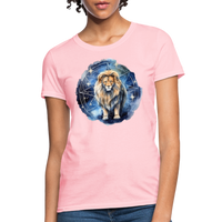 Thumbnail for Women's Mythical Leo T-Shirt - pink