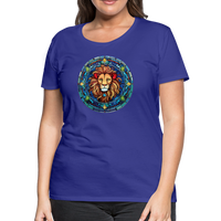 Thumbnail for Women's Mosaic Leo Premium T-Shirt - royal blue