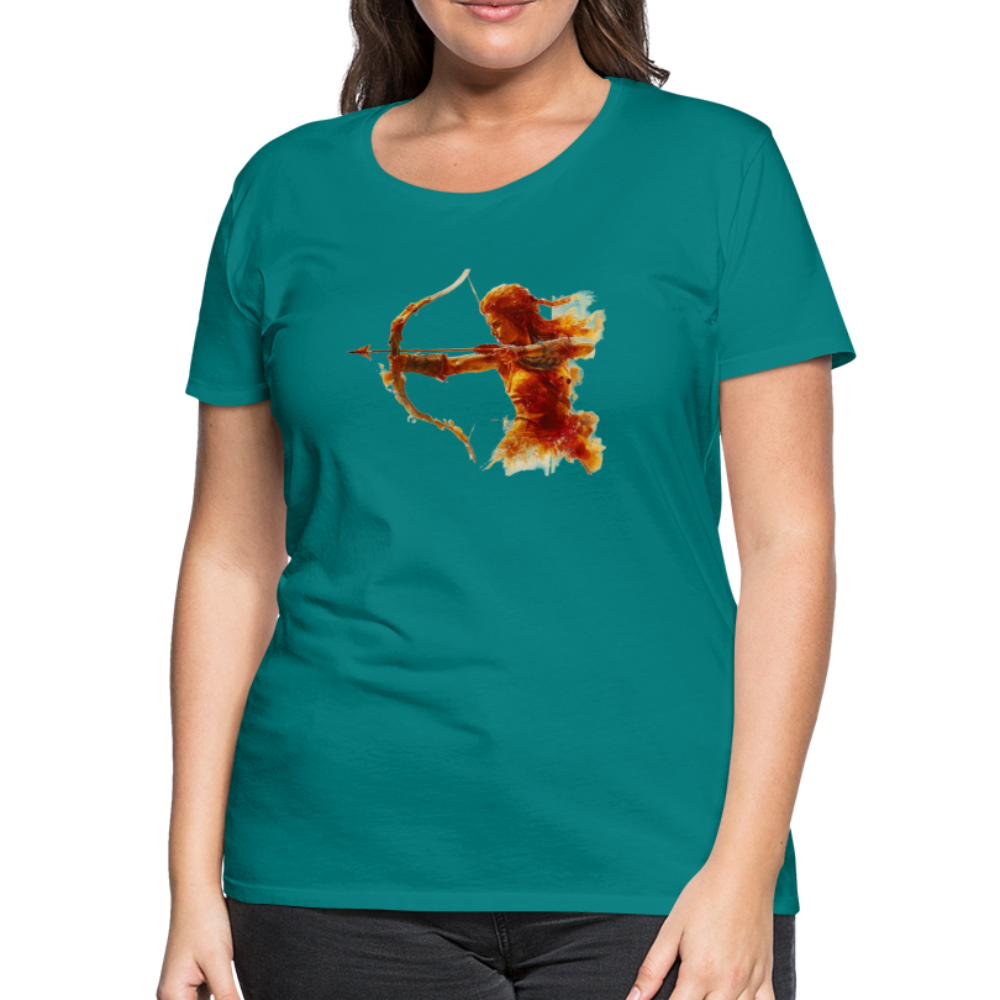 Women’s Mythical Sagittarius Premium T-Shirt - teal