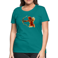 Thumbnail for Women’s Mythical Sagittarius Premium T-Shirt - teal