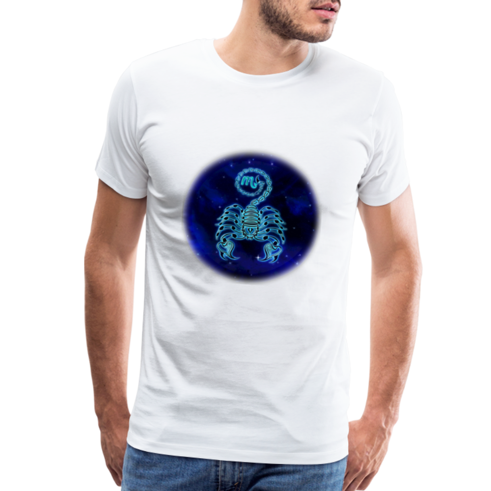 Men's Scorpio Premium T-Shirt - white