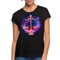 Thumbnail for Women's Magic Libra Relaxed Fit T-Shirt - black