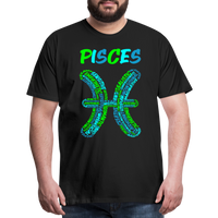 Thumbnail for Men's Power Words Pisces Premium T-Shirt - black