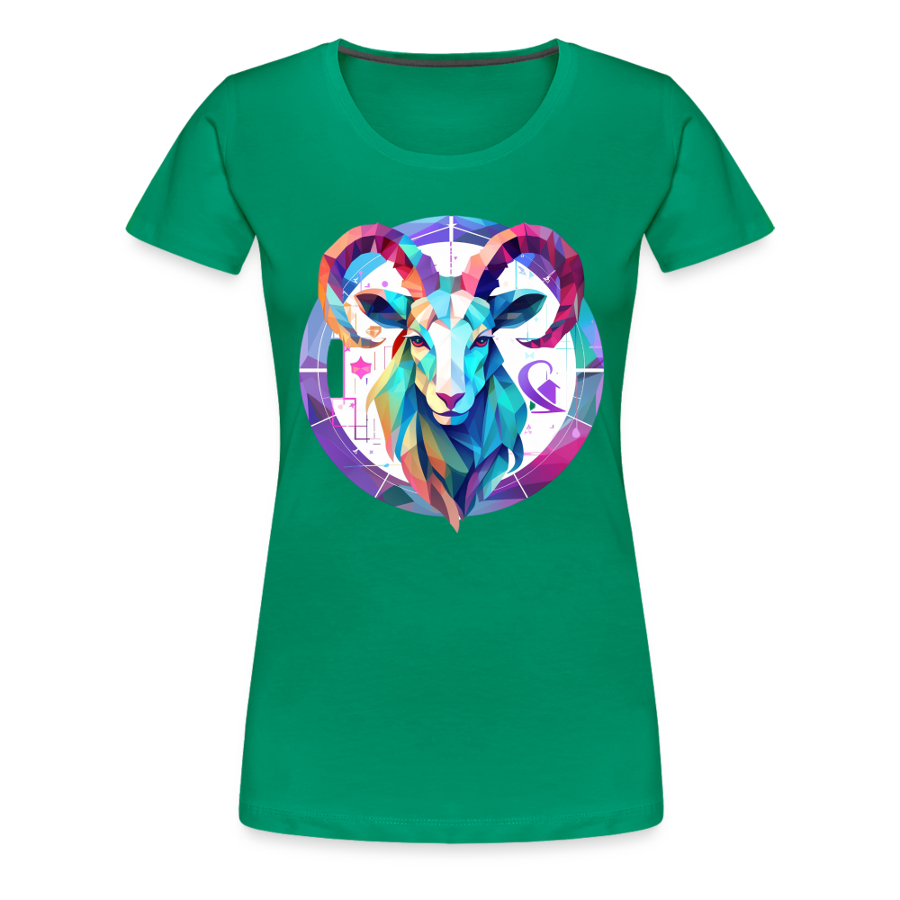 Women’s Mythical Aries Premium T-Shirt - kelly green