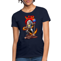 Thumbnail for Astral Leo Women's T-Shirt - navy