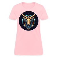 Thumbnail for Women's Mystic Capricorn T-Shirt - pink