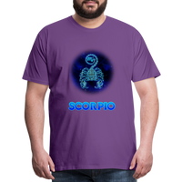 Thumbnail for Men's Scorpio Premium T-Shirt - purple