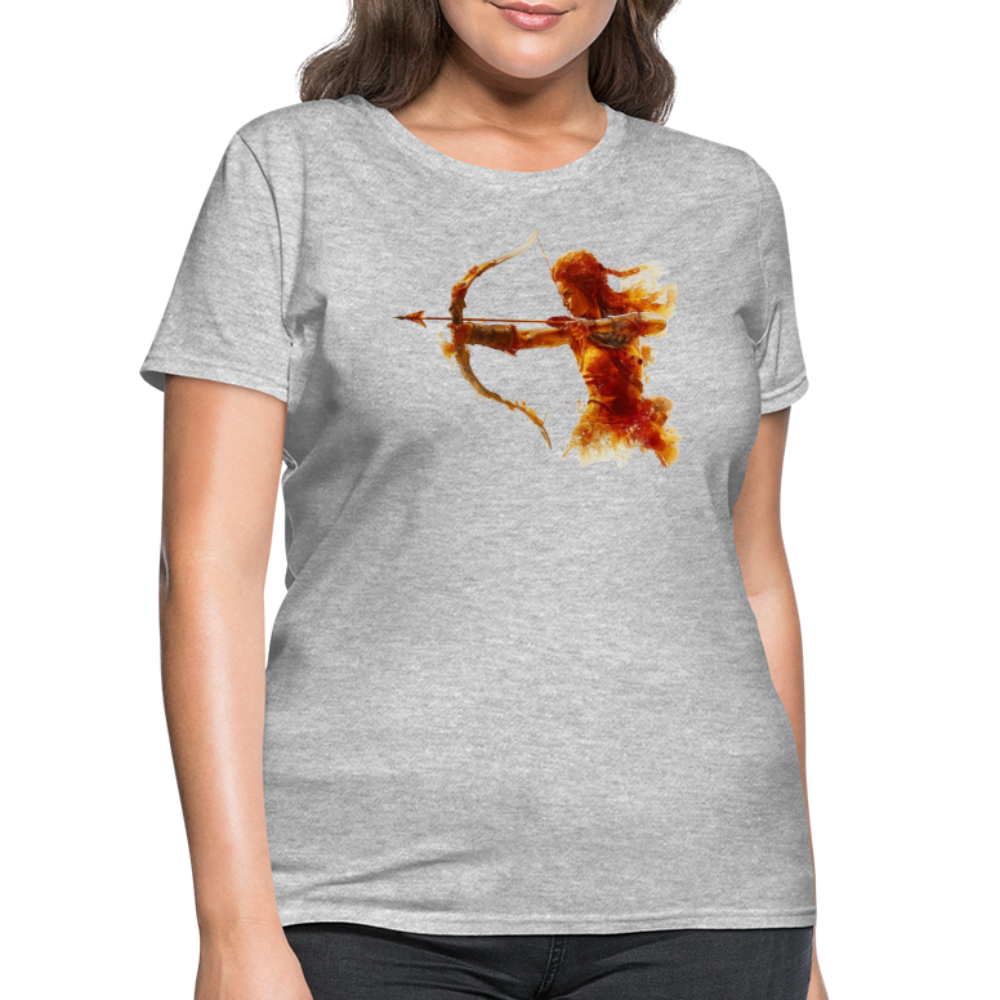 Women's Mythical Sagittarius T-Shirt - heather gray