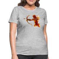 Thumbnail for Women's Mythical Sagittarius T-Shirt - heather gray