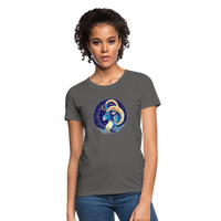 Thumbnail for Women's Mythical Capricorn T-Shirt - charcoal