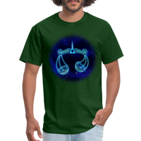 Thumbnail for Men's Stellar Libra Classic T-Shirt - forest green