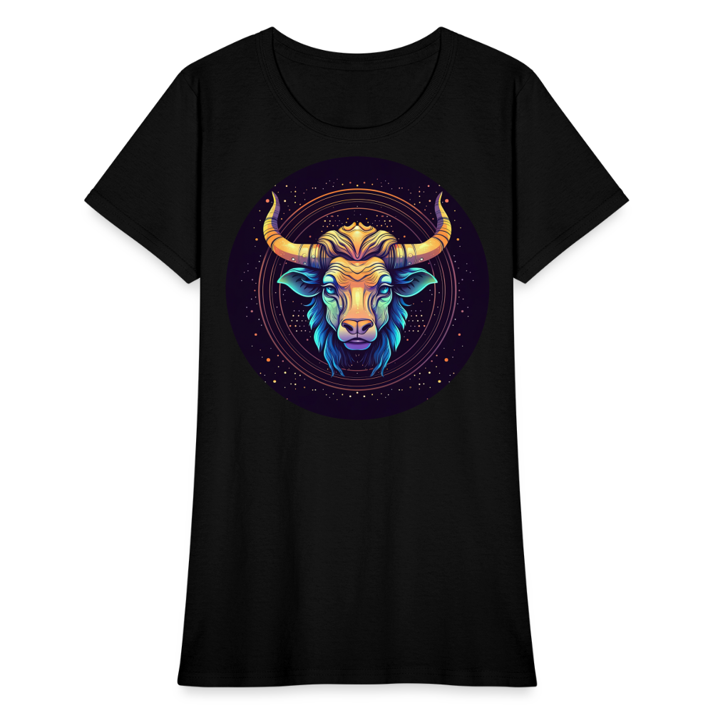 Women's Magic Taurus T-Shirt - black