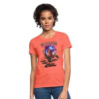 Thumbnail for Women's Astral Scorpio T-Shirt - heather coral