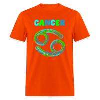 Thumbnail for Men's Power Words Cancer Classic T-Shirt - orange