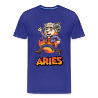 Thumbnail for Men's Playful Aries Premium T-Shirt - royal blue