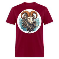 Thumbnail for Men's Symbol Capricorn Classic T-Shirt - burgundy