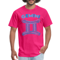 Thumbnail for Men's Power Words Gemini Classic T-Shirt - fuchsia