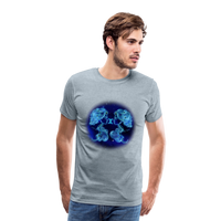 Thumbnail for Men's Gemini Premium T-Shirt - heather ice blue