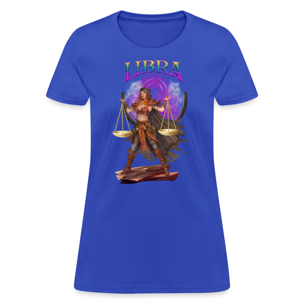 Astral Libra Women's T-Shirt - royal blue