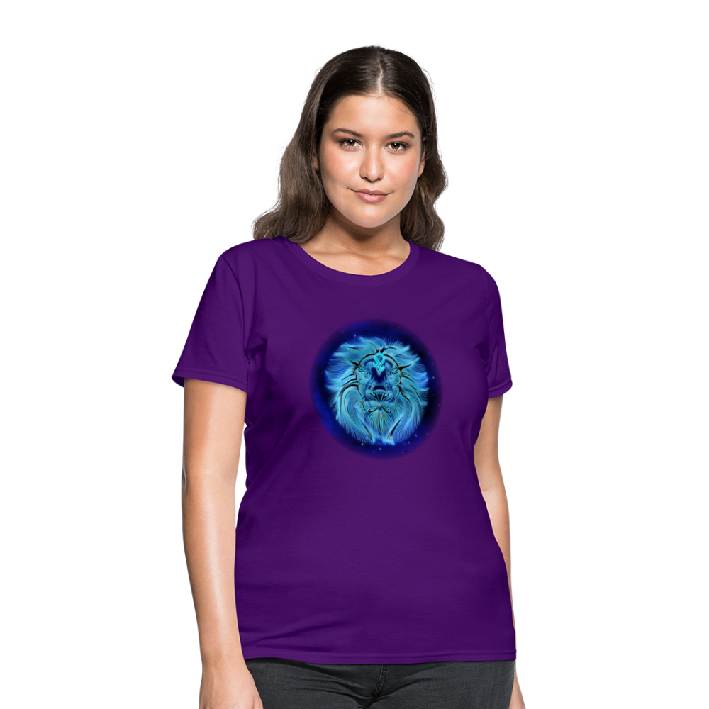 Women's Stellar Leo T-Shirt - purple