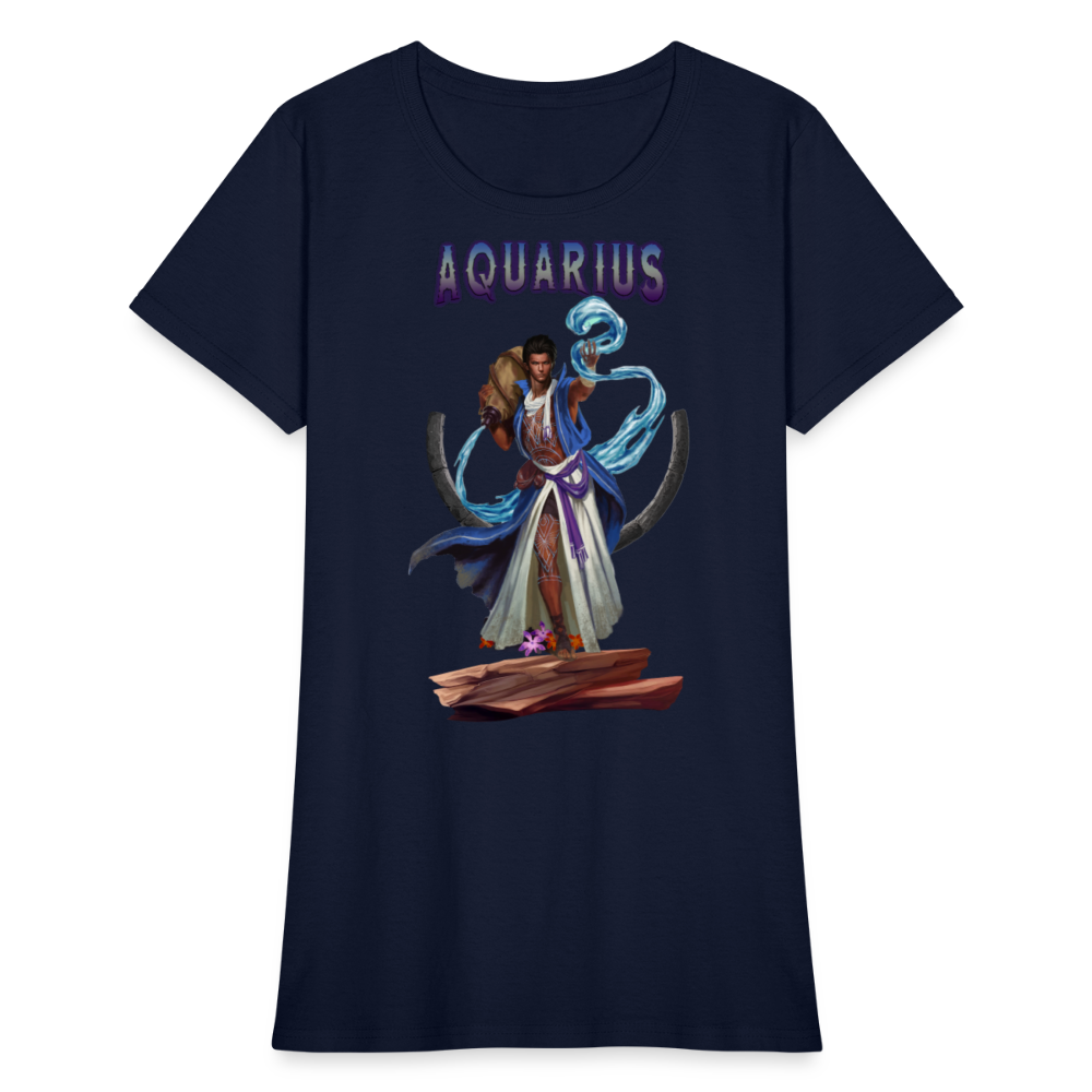 Women's Astral Aquarius T-Shirt - navy