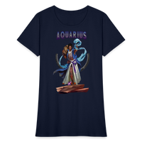 Thumbnail for Women's Astral Aquarius T-Shirt - navy