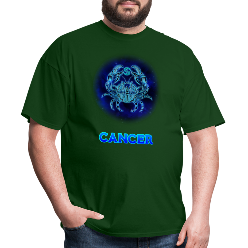 Men's Stellar Cancer Classic T-Shirt - forest green