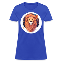 Thumbnail for Women's Symbol Leo T-Shirt - royal blue