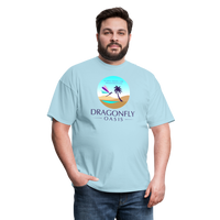 Thumbnail for Men's Dragonfly Classic T-Shirt - powder blue