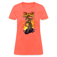 Thumbnail for Women's Aries Narihndrab T-Shirt - heather coral