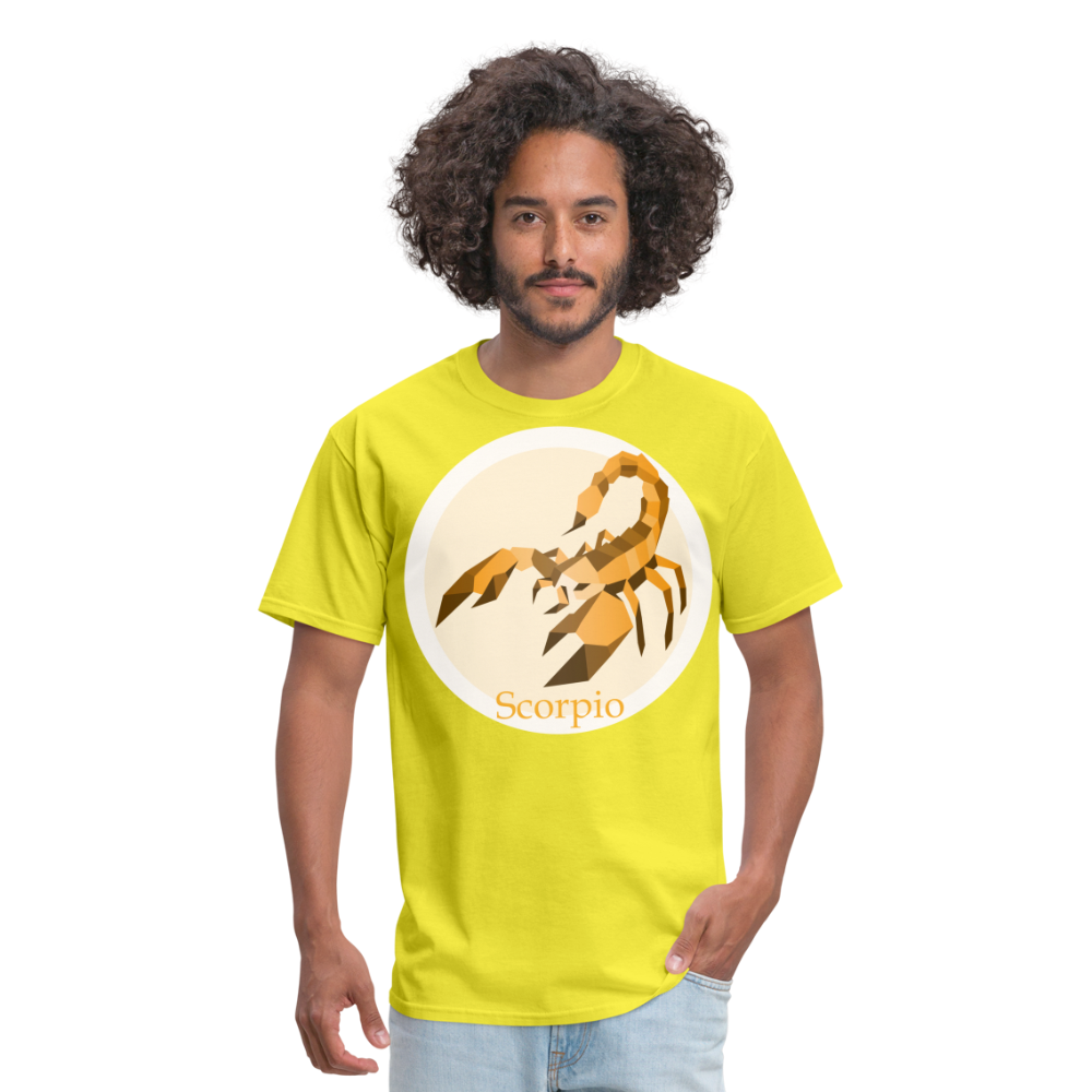 Men's Mosaic Scorpio Classic T-Shirt - yellow