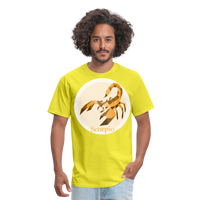 Thumbnail for Men's Mosaic Scorpio Classic T-Shirt - yellow