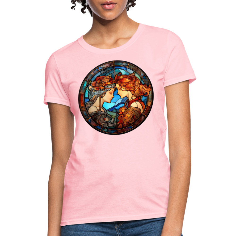 Women's Mosaic Gemini T-Shirt - pink