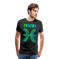 Thumbnail for Men's Power Words Pisces Premium T-Shirt - black